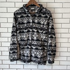 Columbia Boys Full Zip Aztec Fleece Jacket Youth XL 18/20