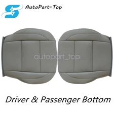 New For 2004-2010 Infiniti QX56 Front Driver & Passenger Bottom Seat Cover Gray