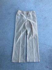 90  s St. John Sport Marie Gray Tan Flared Vintage Pants