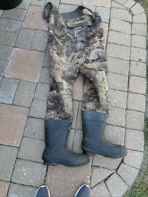 Cabelas Coveralls Illusion 3D Insulated Outdoor Hunting 1Pc Suit Sz Xl Boot Sz12