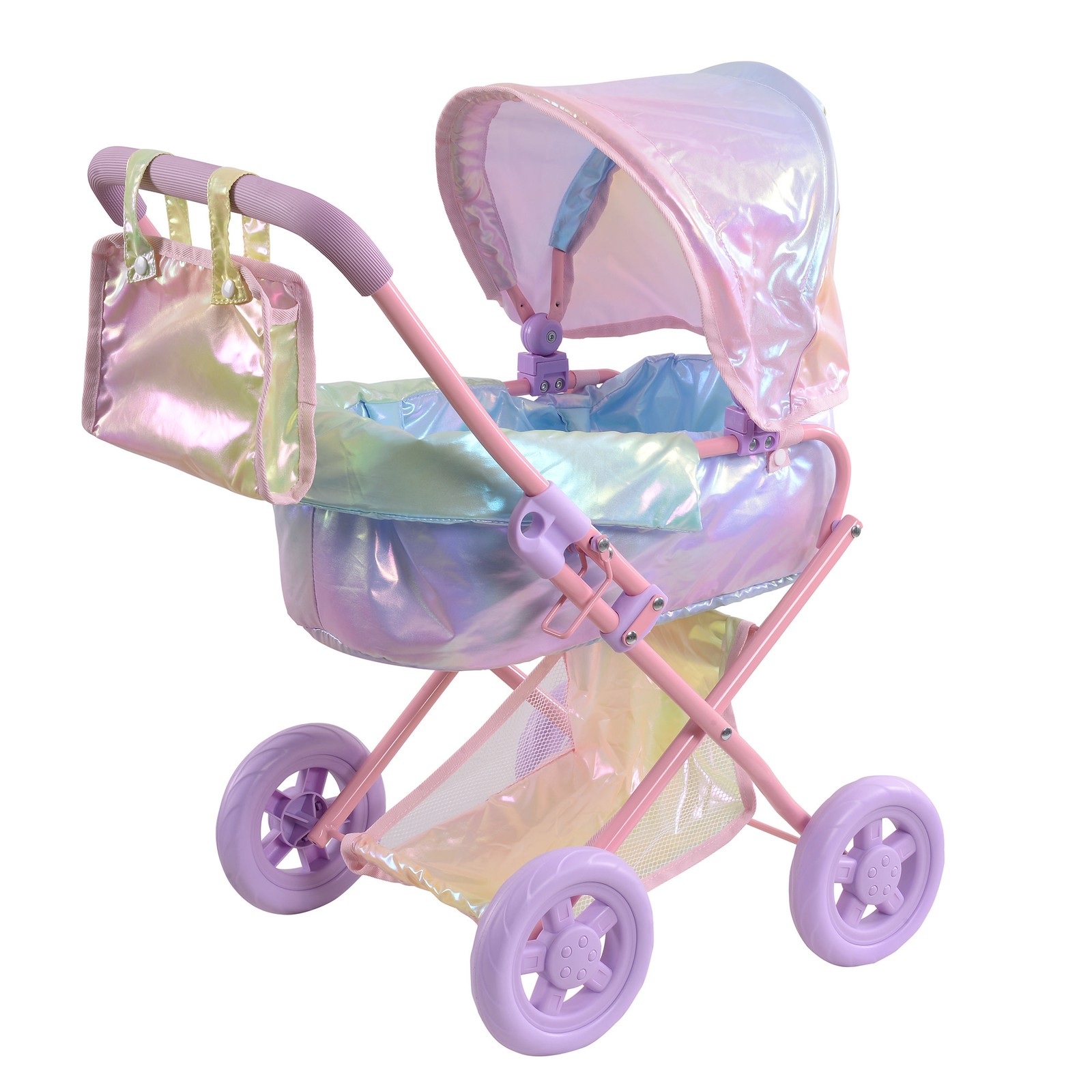Stroller, Iridescent Rainbow