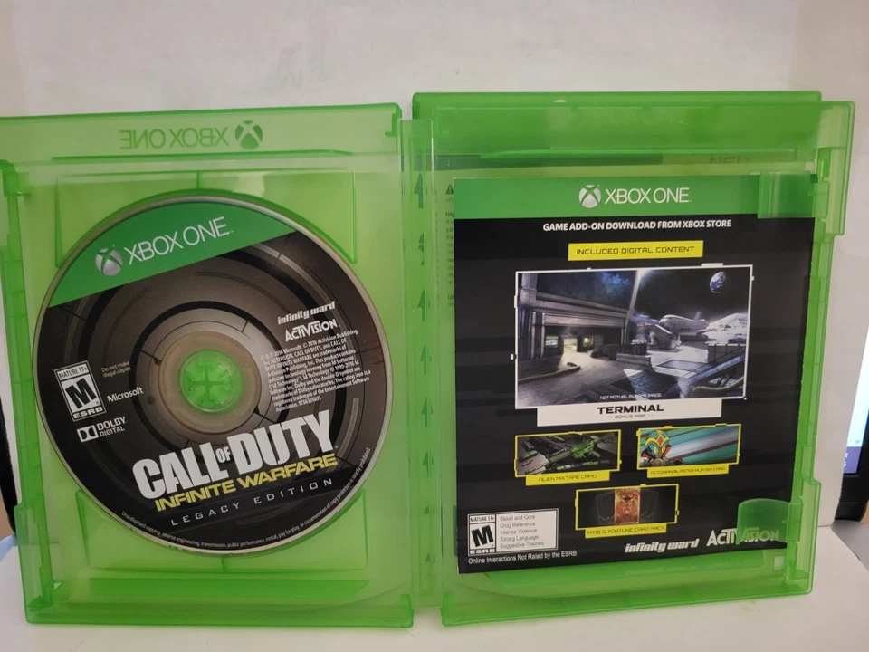 XBOX ONE Thief and Call of Duty Infinity Warfare Legacy Edition very good cond. - Image 2 of 3