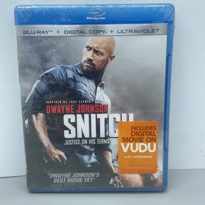 Snitch (Blu-ray + UltraViolet + Digital Copy) Brand New SEALED