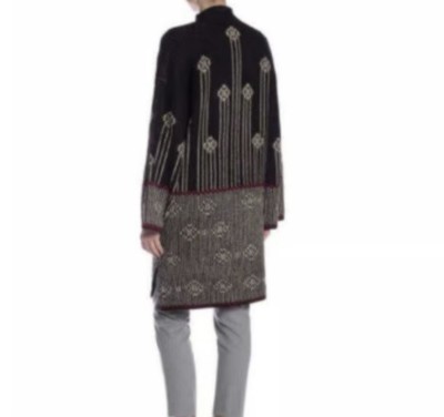 long open Fair Isle cardigan from MaxSport, extremely soft, comfortable Size M 