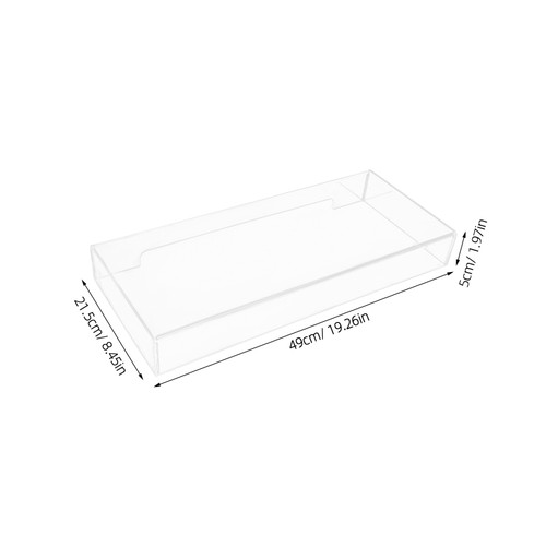 Couvercle De Protection Du Clavier Housse Anti Eclaboussure Bureau - Afbeelding 2 van 12