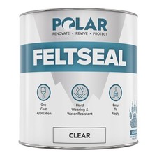 Polar Felt Seal 500ml Clear Waterproof Felt Sealant for Shed Roofs & Garage