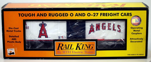 MTH RailKing 30-74250 Anaheim Angels MLB 40 pies vagón de caja calibre O 1:48 en caja raro | Zustand: New