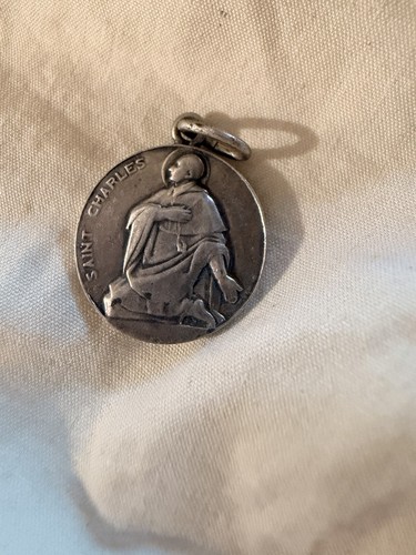 St Charles Religious Pendant