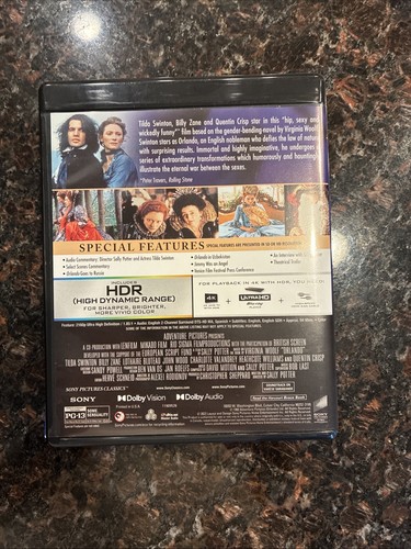 Orlando (1992) 4K UHD W/ Slipcover *Rare *Fast shipping - Imagen 9 de 12