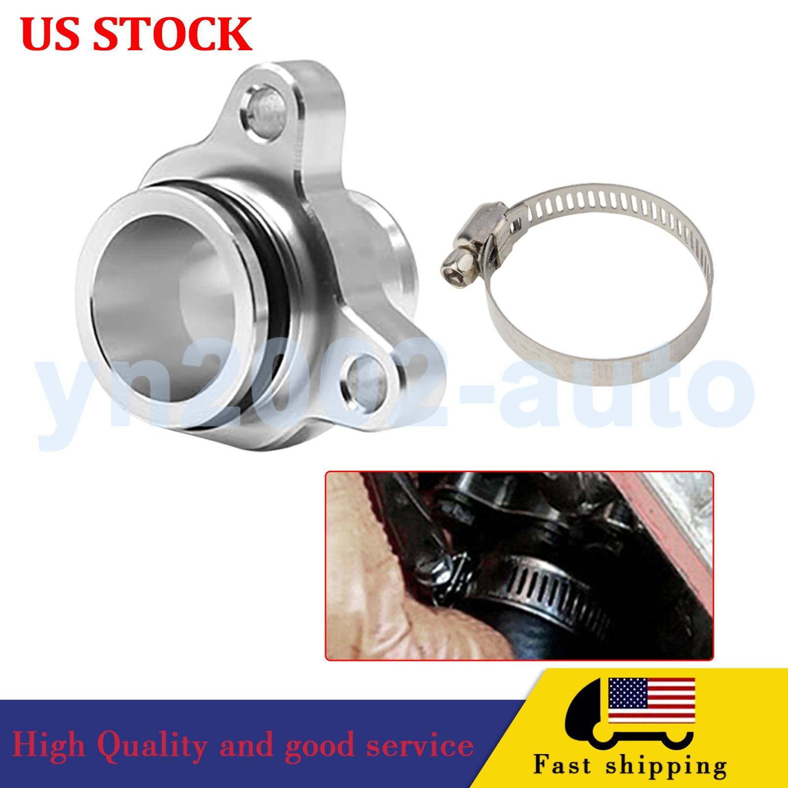 Coolant Hose Thermo-Block Aluminum Flange Upgrade for BMW N55 N54 N52 N20 3.0L