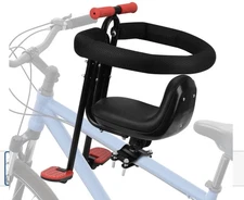Ercabikker Child Bike Seat Front Mount Kids Bike Seat for Adult bike kids 2-4