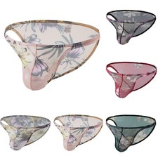 Biancheria intima uomo sexy stampata vita bassa comoda traspirante stile marsupio