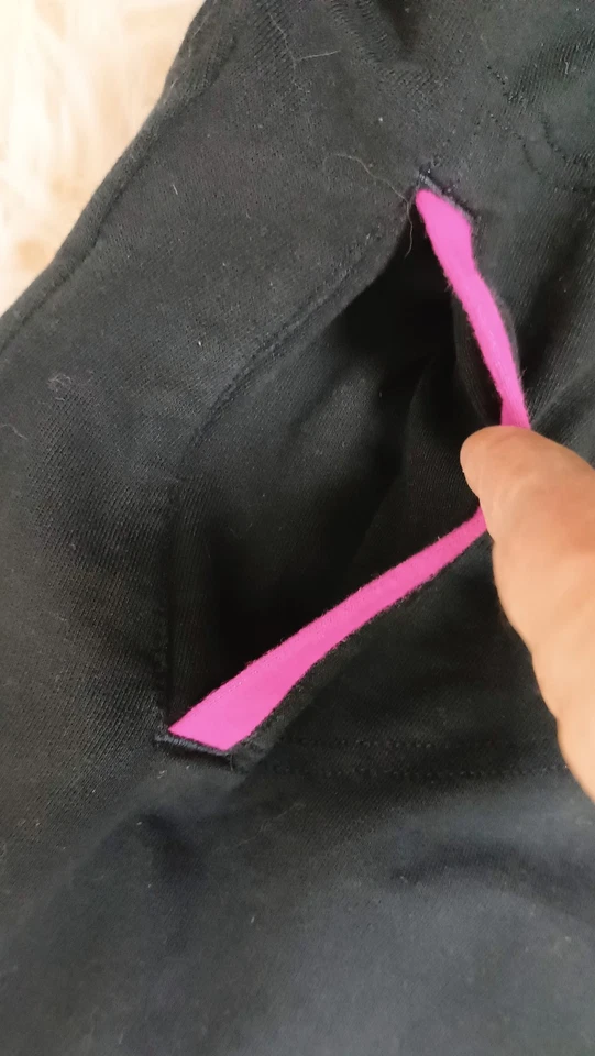 Puma Sport Niñas Negro/Rosa Sudadera Talla M Foto 4 de 4