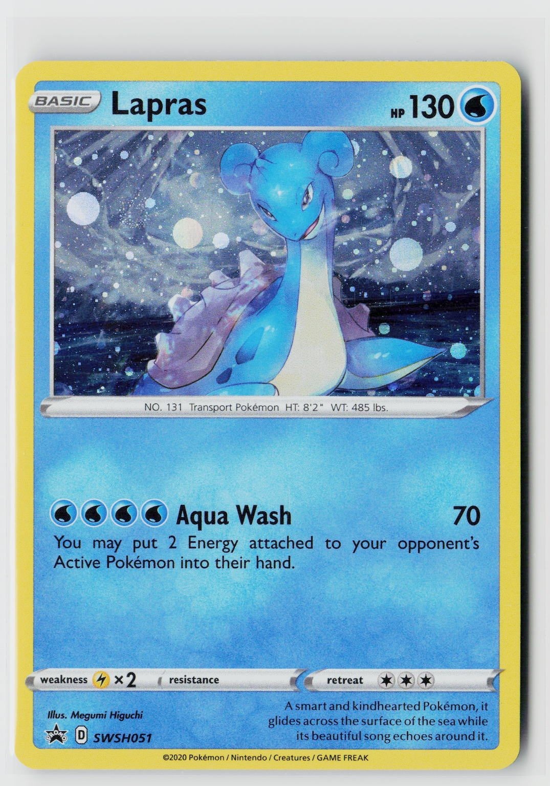 Lapras Holofoil [SWSD - SWSH051] NM Pokemon