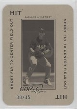 2005 Donruss Throwback Threads Polo Grounds 38/45 Eric Chavez #PG-68 sh7