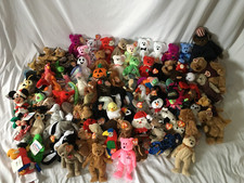 lot of 50 random Ty Beanie Babies, Disney, mixed