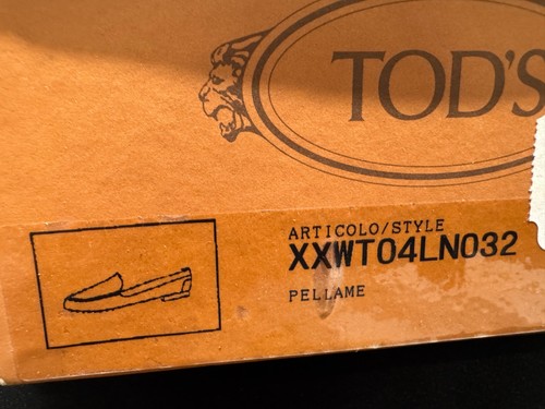 Neu im Karton Tods flache Damenschuhe bequeme Halbschuhe Fahren Größe 38,5/8,5 grau Noppenboden - Bild 9 von 11