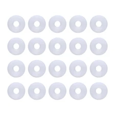 20x Airless Paint Sprayer Gaskets Leakproof Nylon Flat Tip Gaskets Spacers for