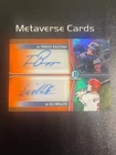 2025 Bowman Draft Prospect Dual Auto Orange Travis Bazzana Eli Willits 25/25