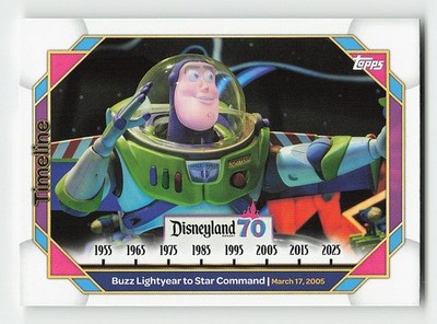 2025 Topps Disneyland 70th Anniversary #99 Buzz Lightyear to Star Command