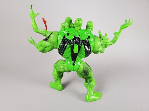Figura de colección 1996 ToyBiz Green Venom the Madness 7,5" - El planeta de los simbiontes - Imagen 3 de 8