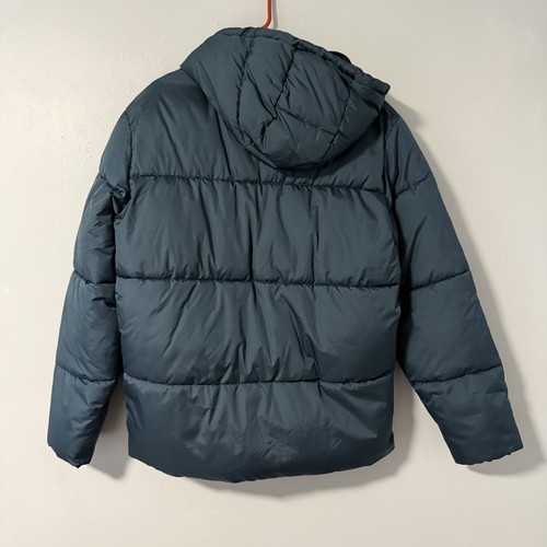 Old Navy Men’s Frost Free Puffer Jacket Coat Blue Medium Tall MT - Picture 4 of 13