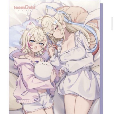 ホロライブ　 FUWAMOCO　フワワ　モココ　ブランケット C103 イコモチ C103 Comiket FUWAMOCO ICOMOCHI Set Blanket Fuwawa Mococo Abyssgard