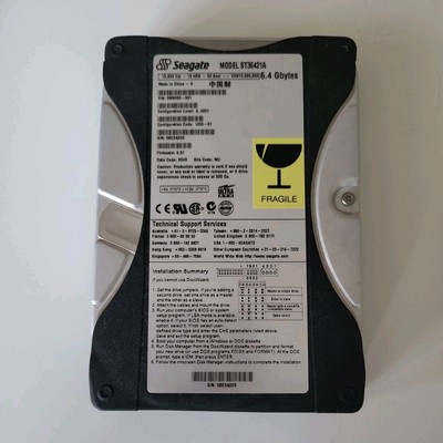 SEAGATE 6.4GB 5.4K ATA 3.5'' ST36421A