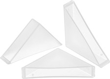 8Pcs Plastic Corner Protectors 8X50Mm Right Angle Shape Glass Corner Guards Cush