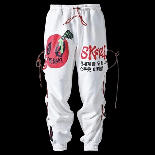 Skoot Apparel Free Therapy Sweatpants Joggers S Cyber Punk Streetwear Grunge