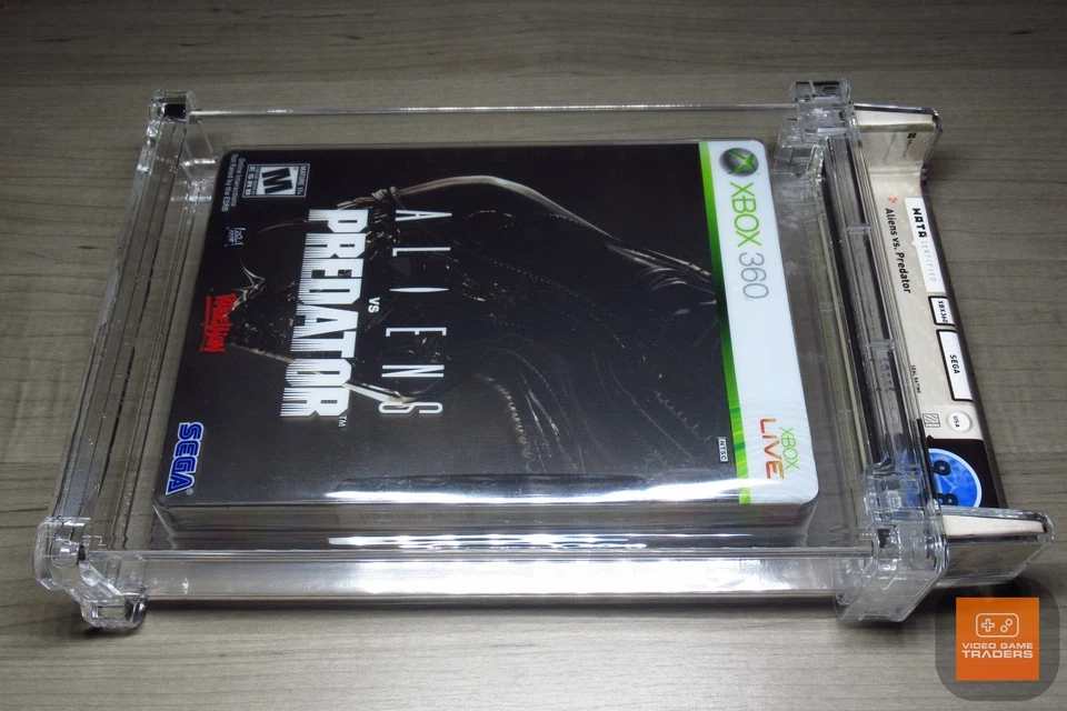 WATA 9.8 A++ - Aliens vs. Predator HUNTER EDITION Steelbook Xbox 360 2010 NEW! - Image 3 of 4