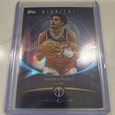 2025-26 Topps Midnight Refractor Jordan Poole #25 /149 Wizards