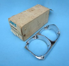 1966-67 Pontiac Gto Lemans Nos Chrome Rh Headlight Bezel - 9782752 Rh