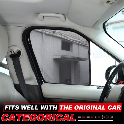 Black Front Window Screen Sun Shade Mesh For Land Rover Discovery5 2017+ - Foto 8 di 22