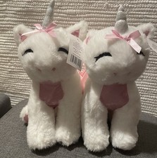 2 - NWT Unicorn Animal Plush Purse For Girls Shoulder Strap Zip Closure