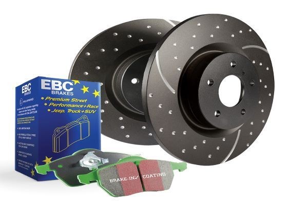 High Performance Brake Kit Braking System Fits VW Passat EBC Brakes PD11KR126