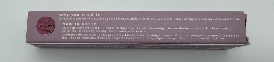 Julep Beauty Eyeshadow 101 Orchid Shimmer Crème to Powder Eye Shadow Stick NEW - Image 4 of 4