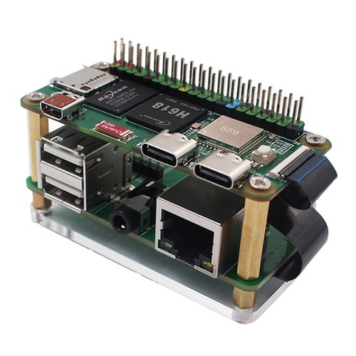 Für WalnutPi ZeroW-Erweiterungskarte, 100-M-Ethernet-Anschluss, 2 X USB 2.09267 - Afbeelding 4 van 8