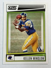 2022 Panini Score Kellen Winslow #141 San Diego Chargers Football Card NM
