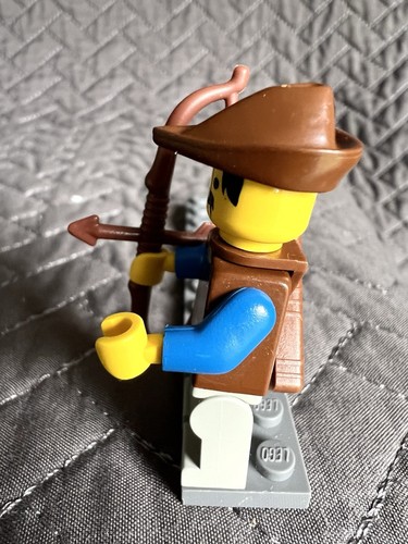 Lego Dark Forestman Minifigur 2 mit Bogenköcher cas286 • KEINE BLAUE FAHNE - Bild 4 von 9