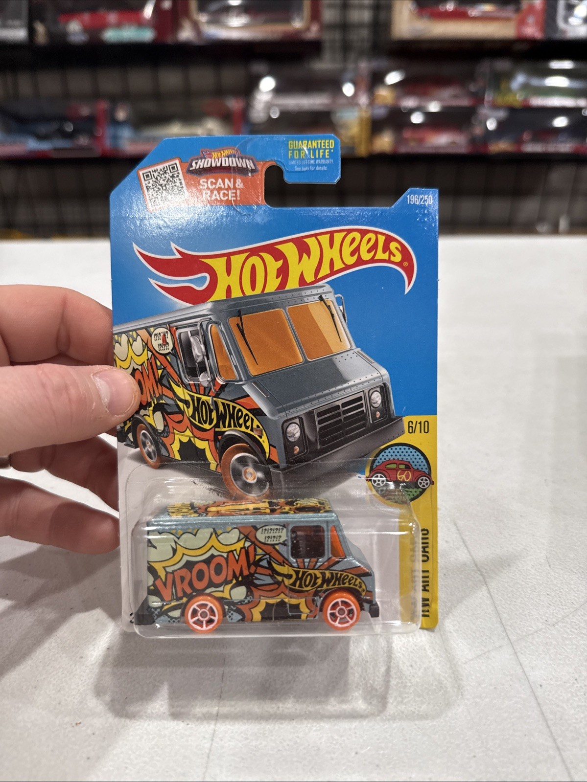 2015 Hot Wheels Combat Medic HW Art Cars #6 of 10 Blue Truck