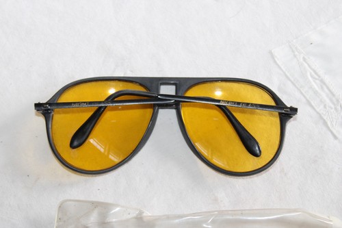Occhiali da sole vintage Chadwick Miller Inc guida notturna lenti gialle - Foto 6 di 9