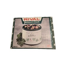 Rival Vintage Potpourri Crock, New In Origina...