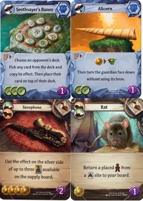 Lost Ruins of Arnak Promo: Rat, Alicorn, Saxophone, Soothsayer's Runes CGE Games