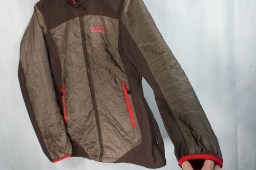 JACK WOLFSKIN Giacca Donna L UK 16 Flexshield Isolata Grigio e Rosso Prezzo consigliato £180 - Foto 4 di 22