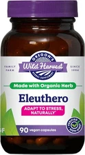 Oregon's Wild Harvest Eleuthero Organic Capsules | Adapt to Stress Naturally, 90