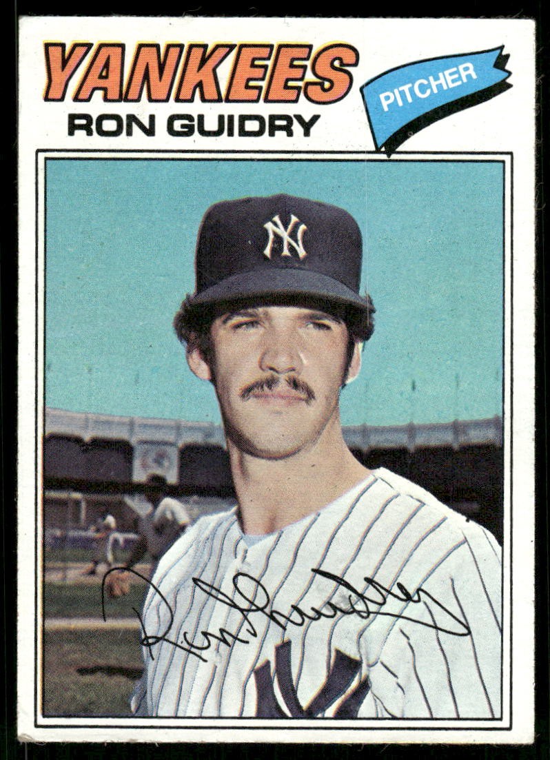 1977 Topps Burger King New York Yankees #11 Ron Guidry