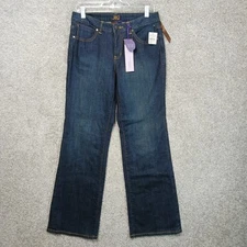 Jag Jeans Womens 10 Blue Lucy Fit Boot Cut Stretch Denim Nordstrom New Tags