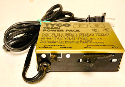 Tyco Train Power Pack Transformer Model 899BP