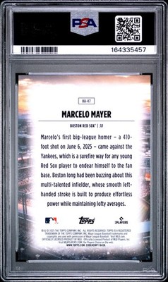 2025 Topps Update Series - Home Field Advantage Marcelo Mayer #HA